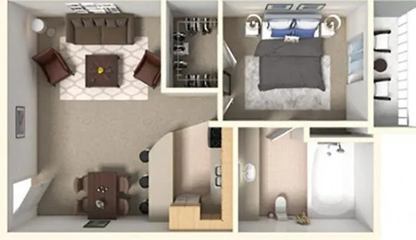 245 Fully Furnished 1Br Suite-Pet Friendly スコッツデール アパート
